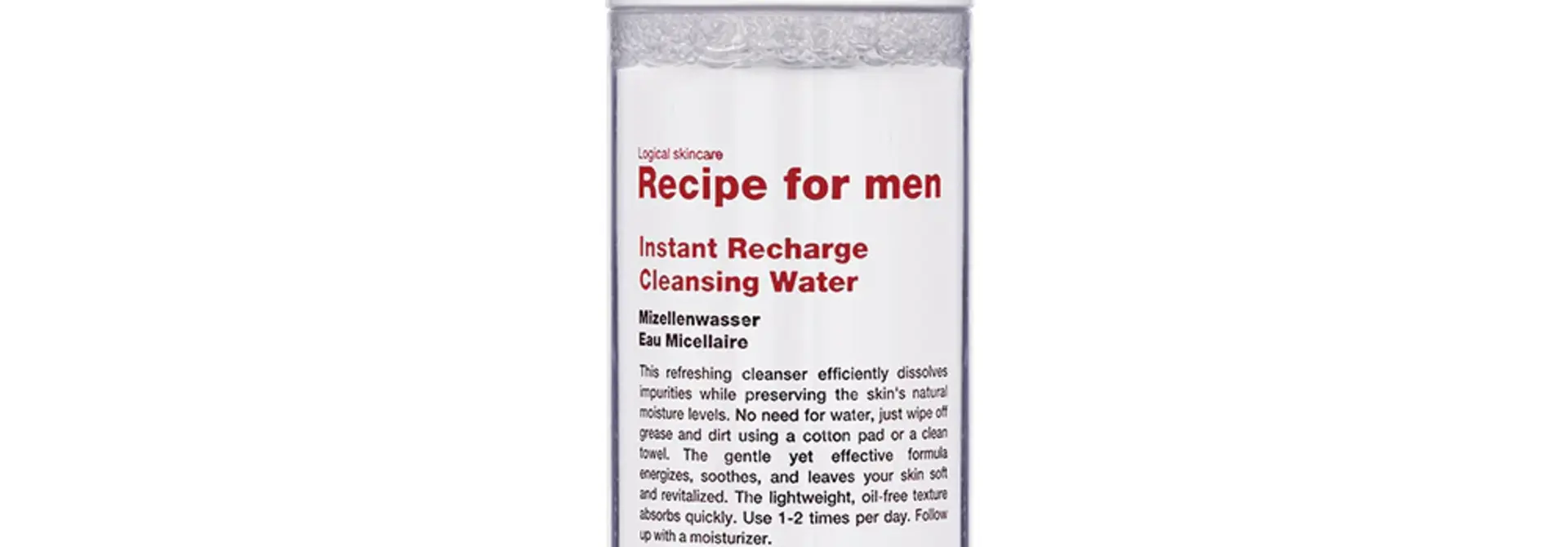 Instant Recharge Cleansing Water, 100 ml