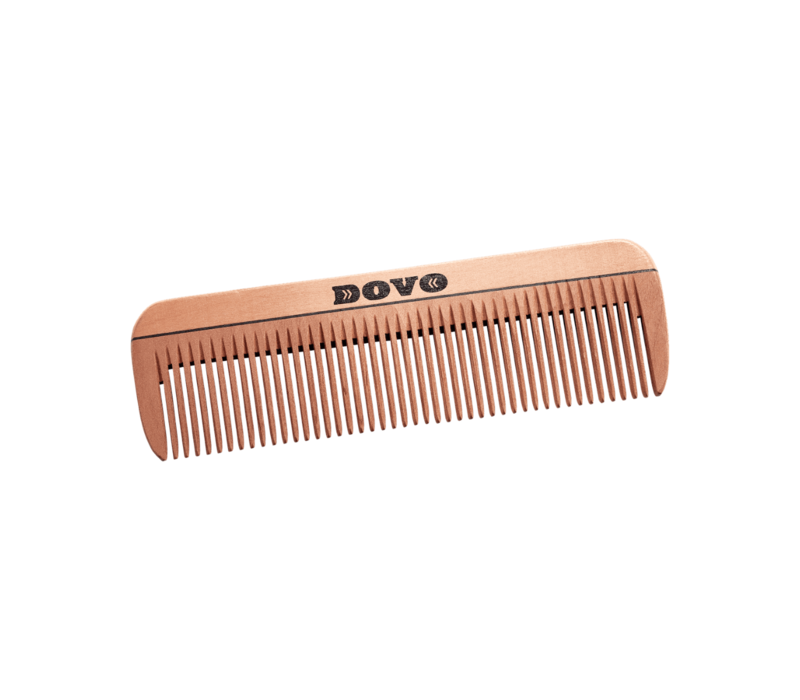 Pear Wood Pocket Comb – Fine, 10 cm