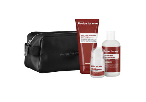 Recipe For Men Hair En Bodykit Inclusief Toilettas