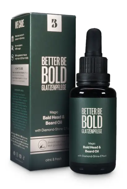 Magic Bald Head & Beard Oil, 30ml
