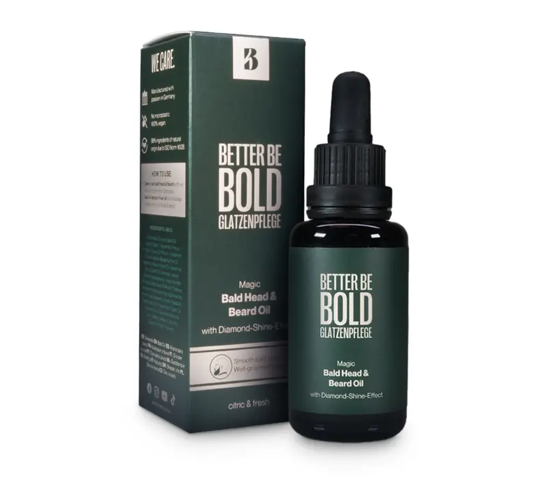 Magic Bald Head & Beard Oil, 30ml