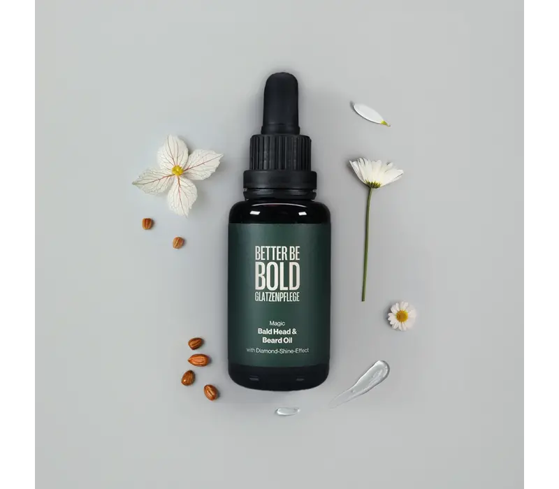 Magic Bald Head & Beard Oil, 30ml