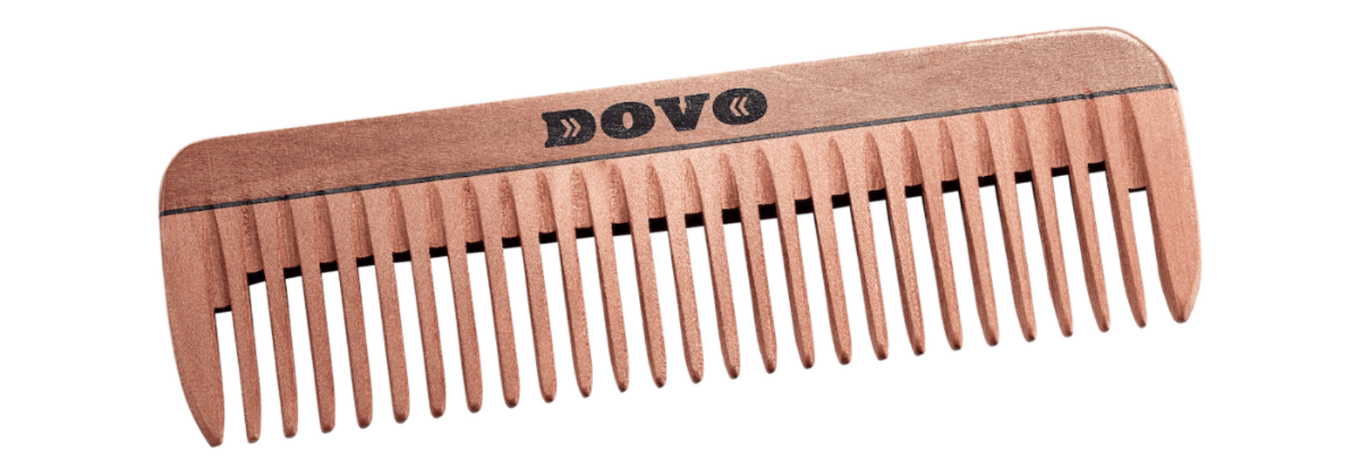 Pocket Comb Medium, Pear Wood, 10 cm