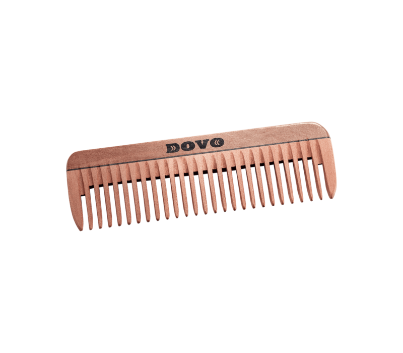 Pocket Comb Medium, Pear Wood, 10 cm