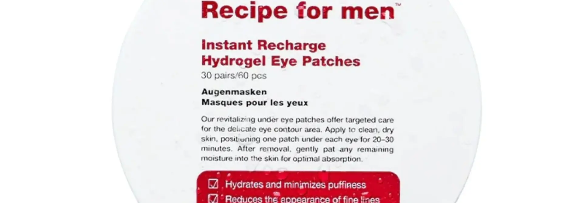 Hydrogel Eye Patches, 85 g