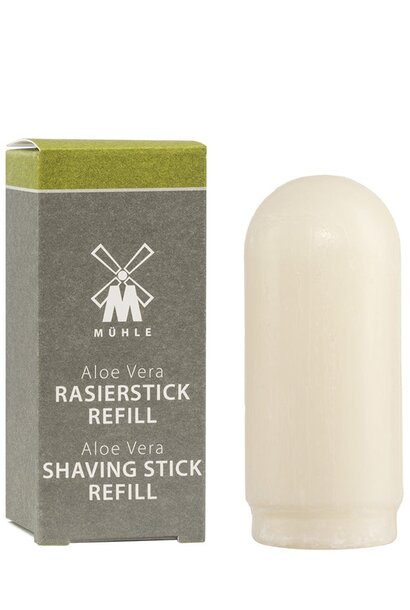 Scheerzeep Stick Navulling Aloe Vera, 37g
