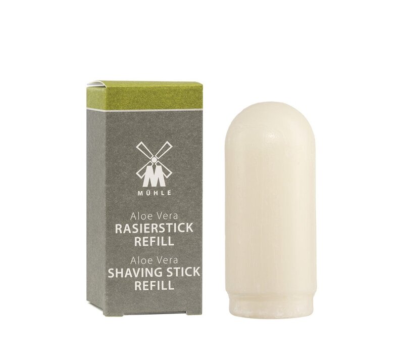 Scheerzeep Stick Navulling Aloe Vera, 37g