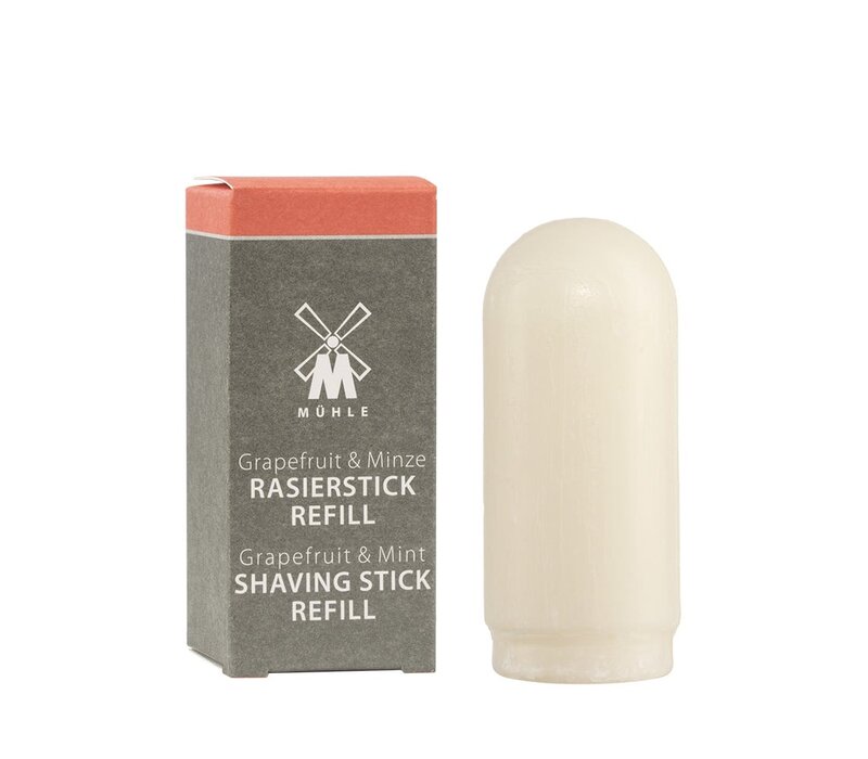 Scheerzeep Stick Navulling Grapefruit & Mint, 65g