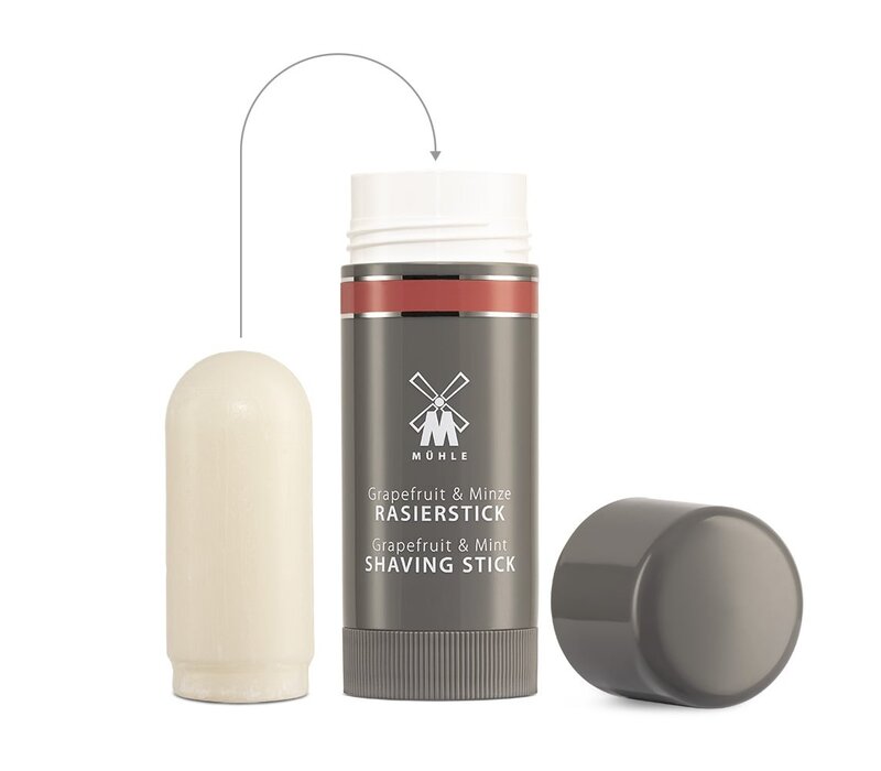 Scheerzeep Stick Navulling Grapefruit & Mint, 65g