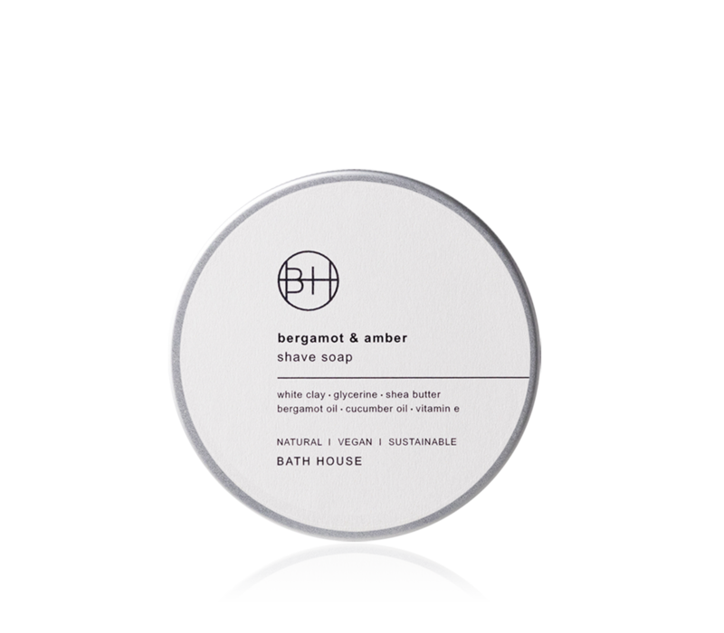 Bergamot & Amber Scheerzeep 200g