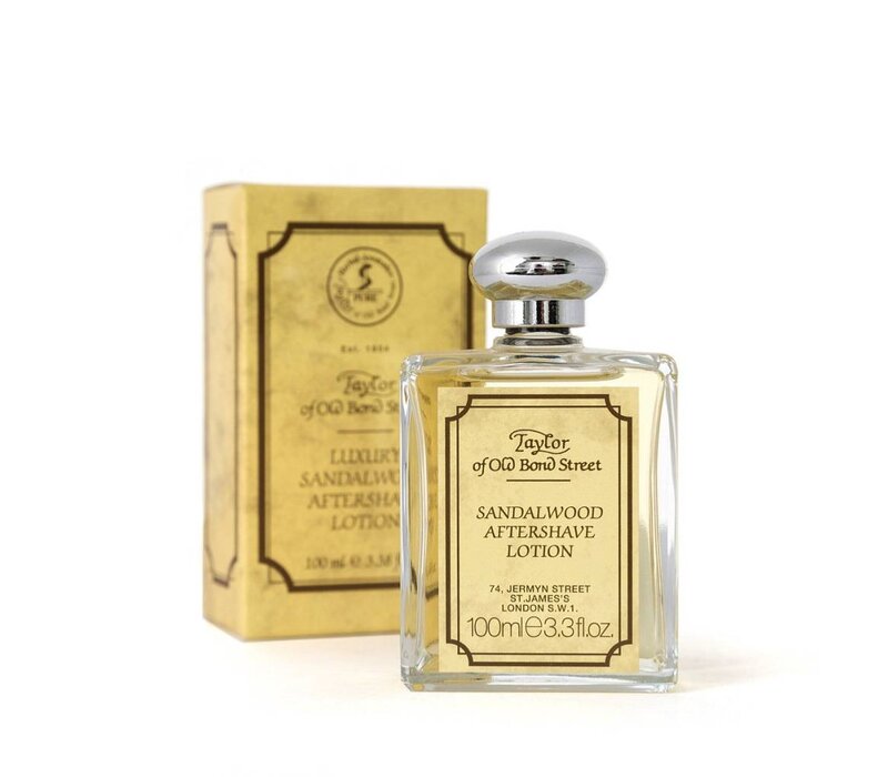 Aftershave Lotion Sandalwood 100ml  - BESCHADIGING
