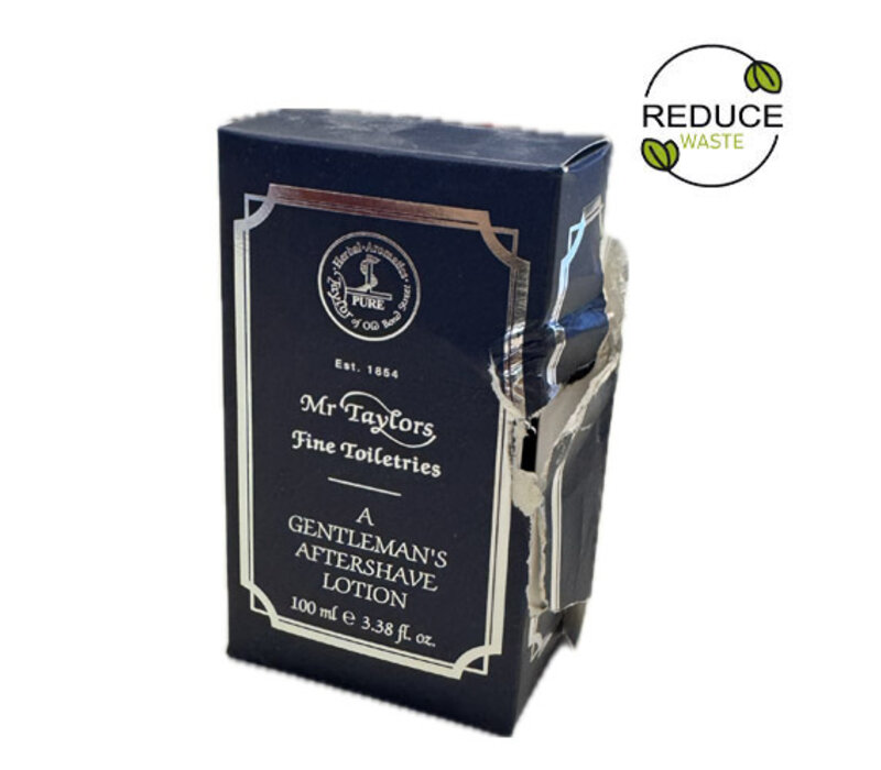 Aftershave Lotion Mr. Taylor's 100ml - BESCHADIGING