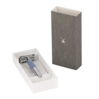 Safety Razor Gesloten Kam Gletsjerblauw