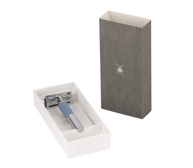 Safety Razor Gesloten Kam Gletsjerblauw