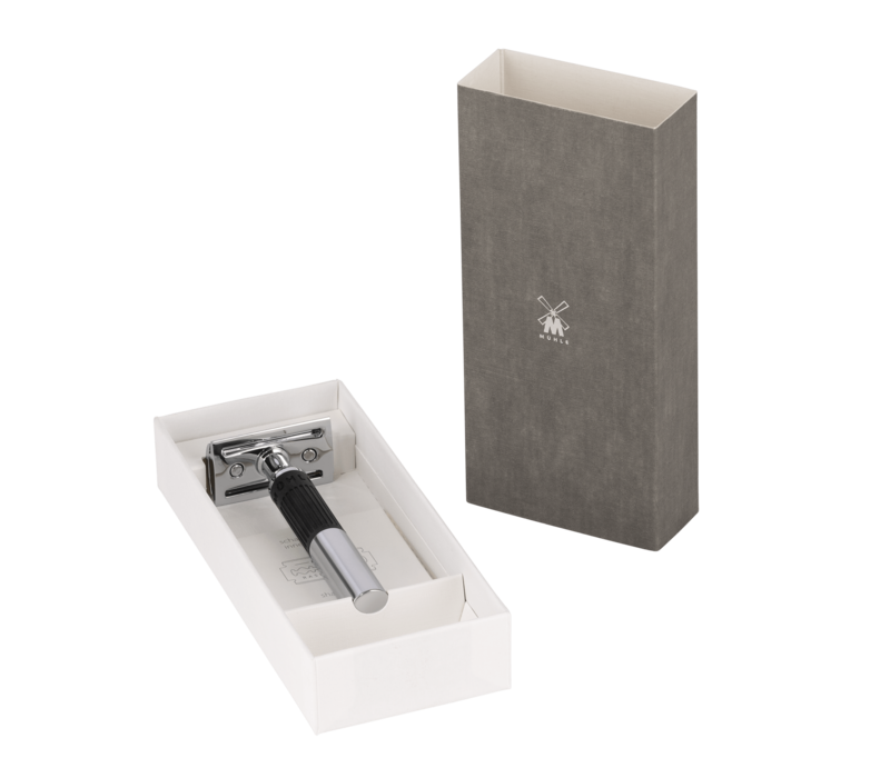 Safety Razor Gesloten Kam Zwart
