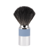 Scheerkwast Zwart Fibre Gletsjerblauw, 21mm