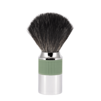Scheerkwast Zwart Fibre Salviagroen, 21mm
