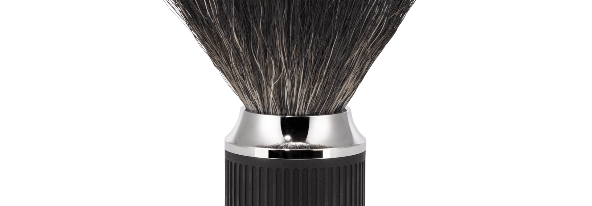 Scheerkwast Zwart Fibre Zwart, 21mm