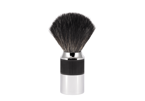 MÜHLE Scheerkwast Zwart Fibre Zwart, 21mm