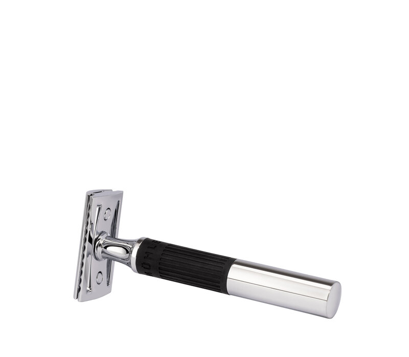 Safety Razor Gesloten Kam Zwart
