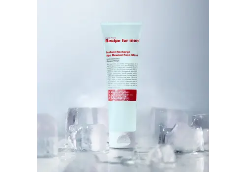 Recipe For Men Instant Recharge Age-Rewind Face Mask, 75 ml