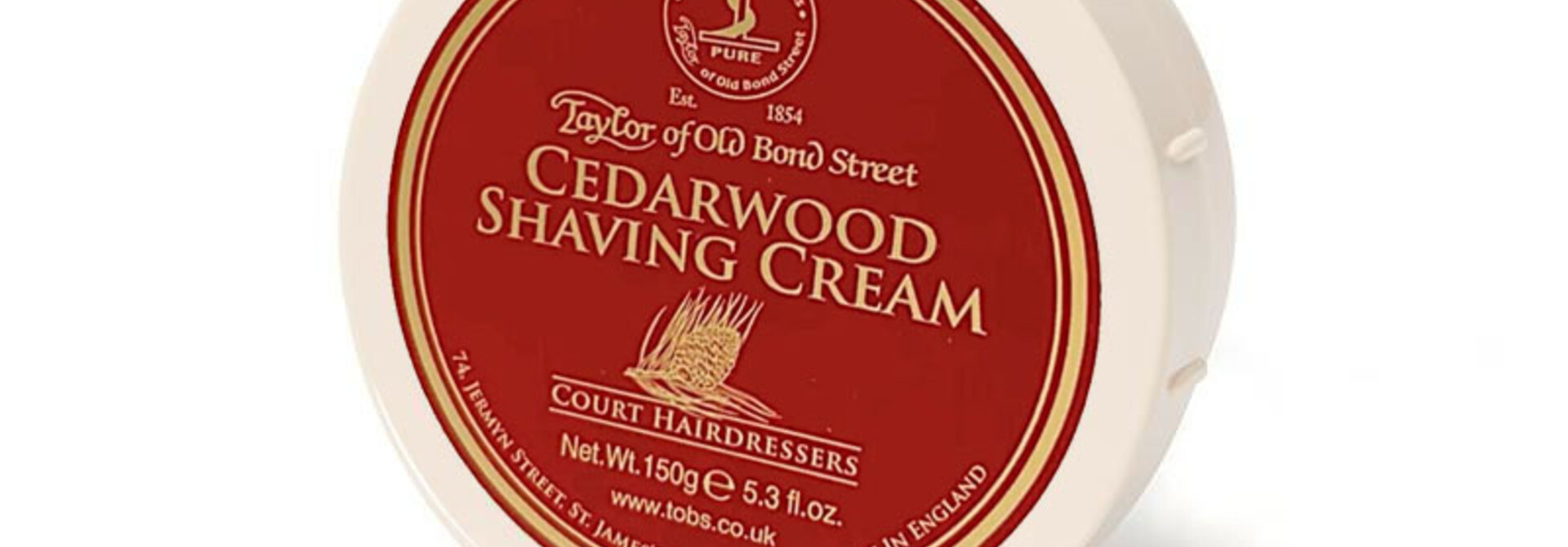 Scheercrème Cedarwood 150g