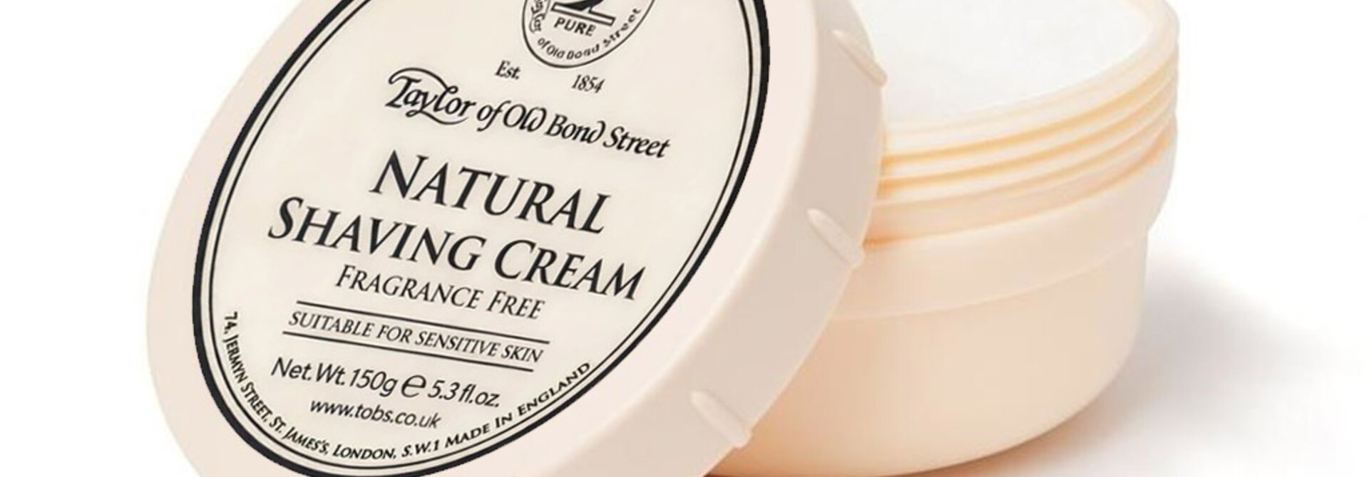 Scheercrème 150g Natural