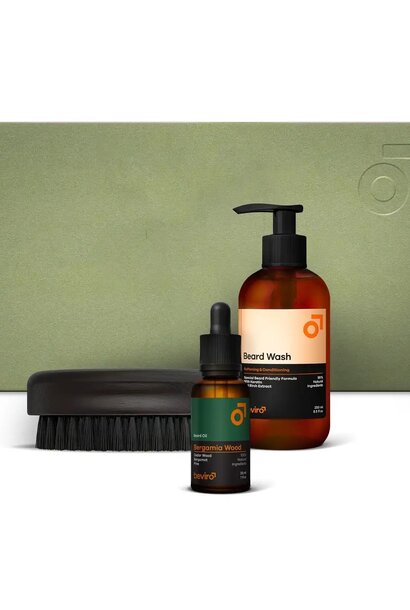 The Bergamia Wood Beard Care Kit