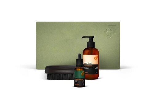 Beviro The Bergamia Wood Beard Care Kit