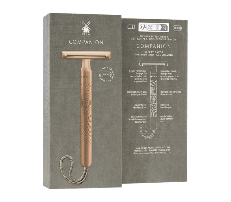 Companion - Unisex Safety Razor - Rosegold