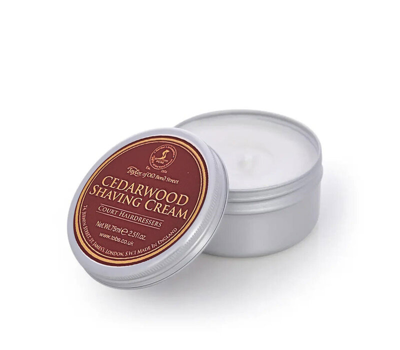 Scheercreme Cedarwood 75ml