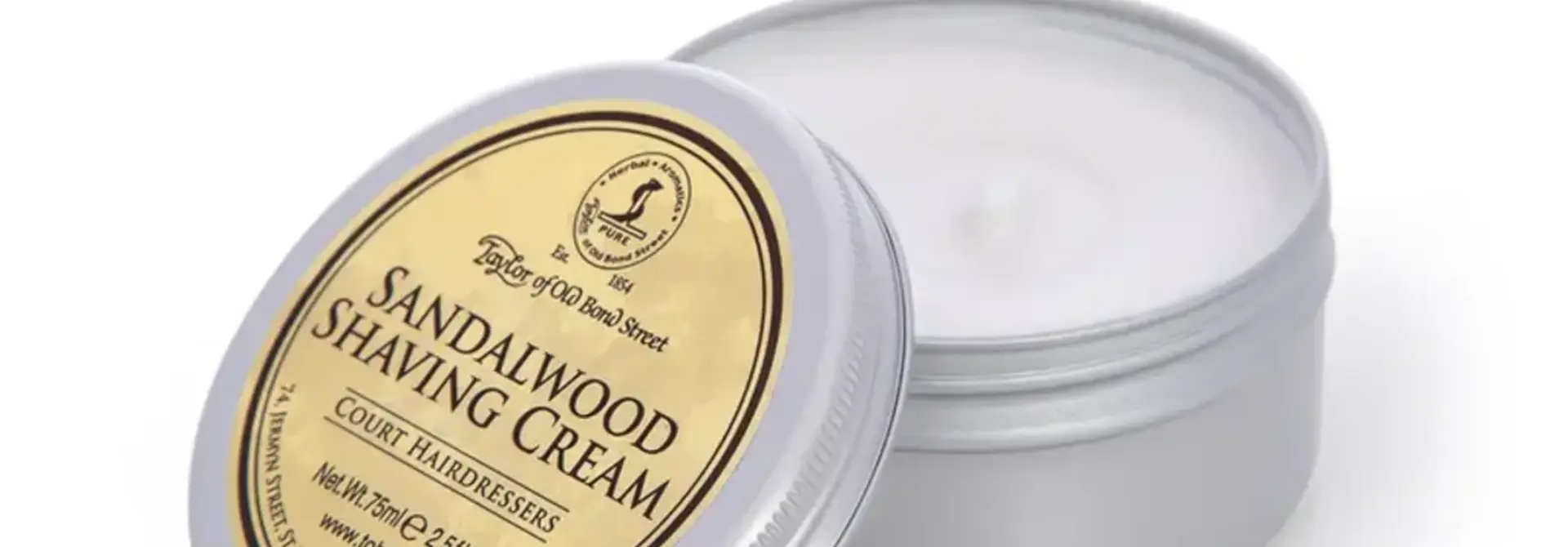 Scheercrème  Sandalwood 75ml