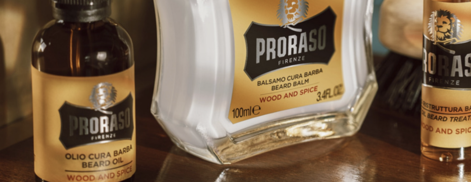 Proraso Wood & Spice | Warme, kruidige baardverzorging