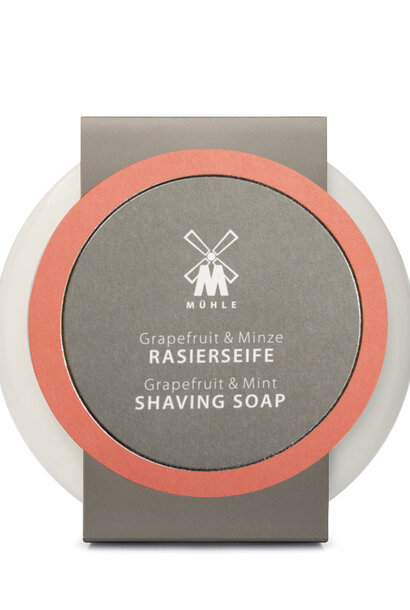 Grapefruit & Mint Scheerzeep 65g