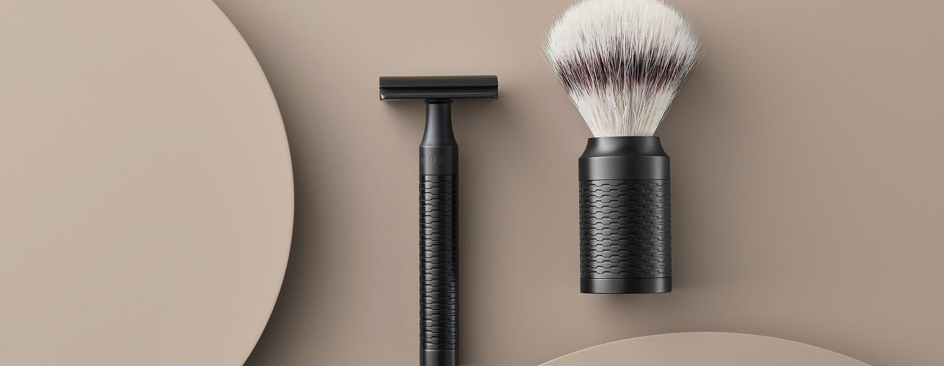 MÜHLE Rocca serie – Moderne safety razors, kwasten en scheersets
