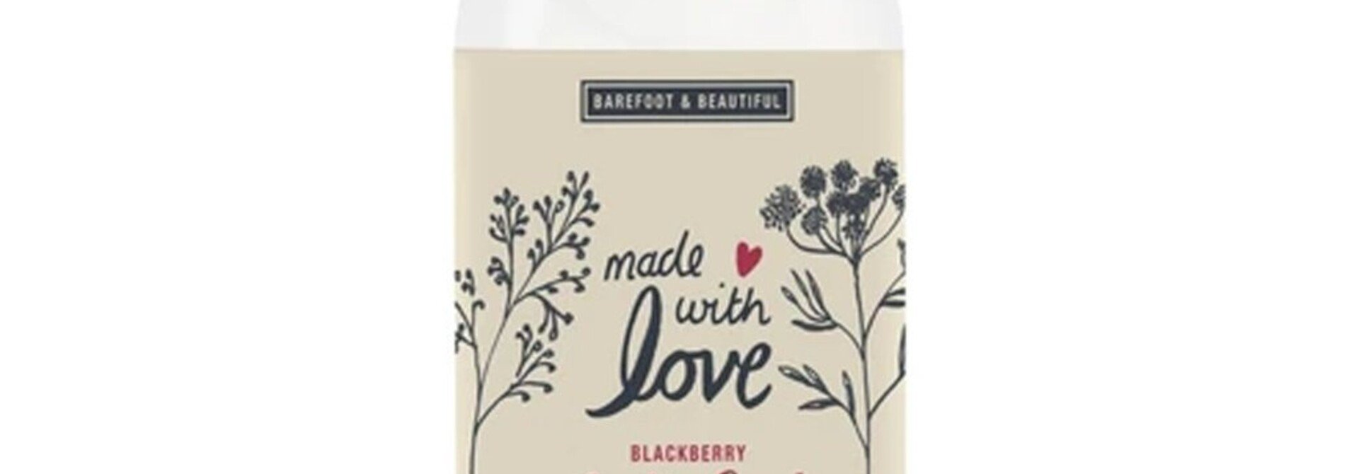 Badschuim Blackberry 300ml - Barefoot & Beautiful