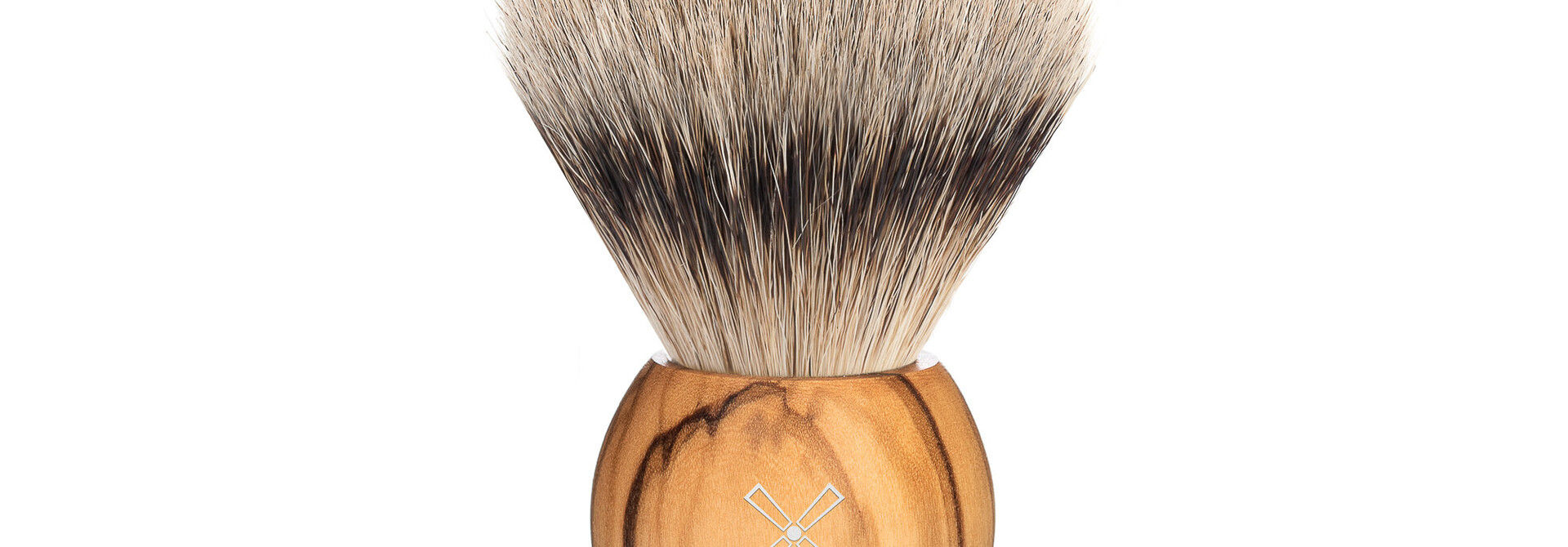 Silvertip scheerkwast - Olijfhout - 19mm (S)