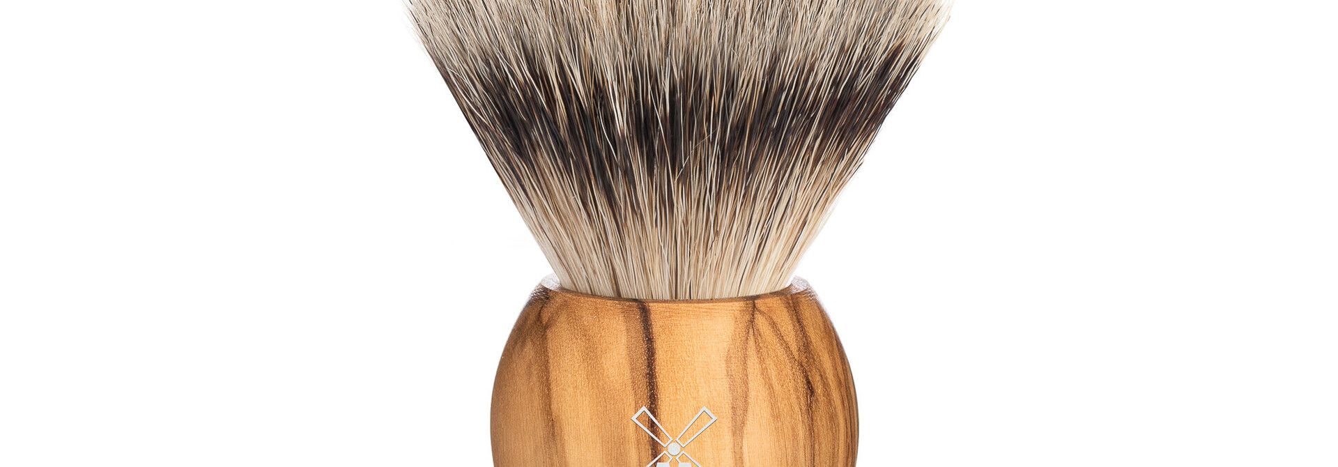 Silvertip scheerkwast - Olijfhout - 21 mm(M)