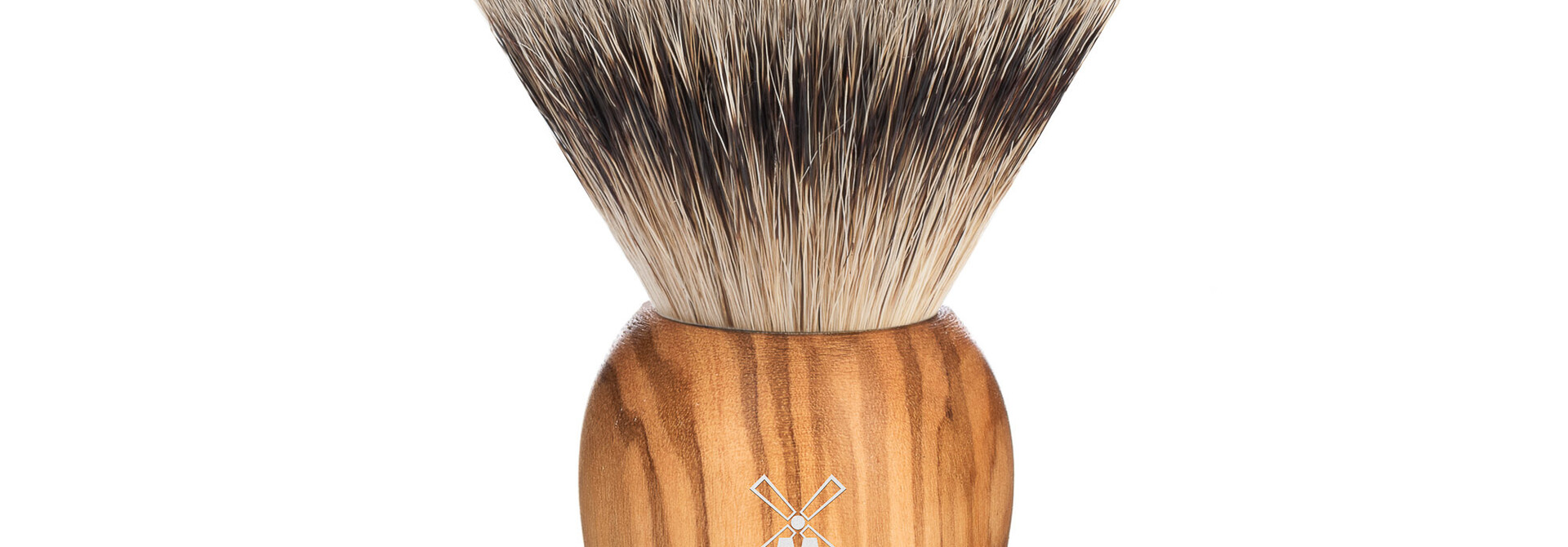 Silvertip scheerkwast - Olijfhout - 23mm (L)