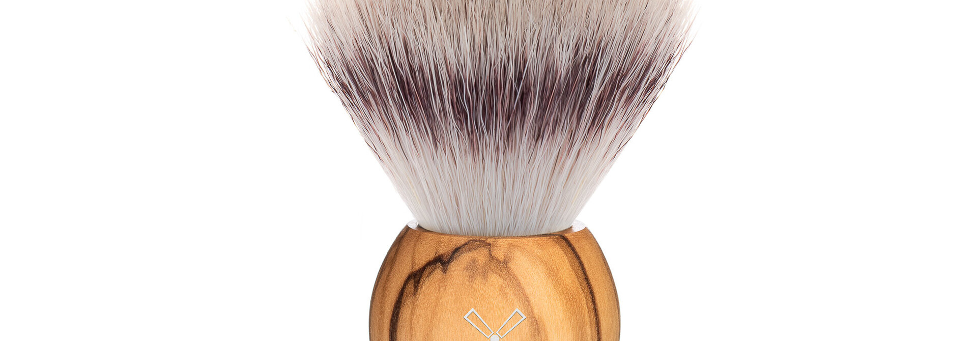 Synthetische scheerkwast - Olijfhout - 19mm (S)