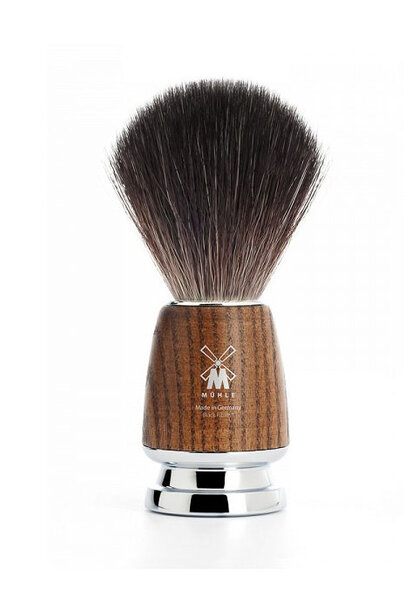 Scheerkwast Syntetisch haar - Essenhout