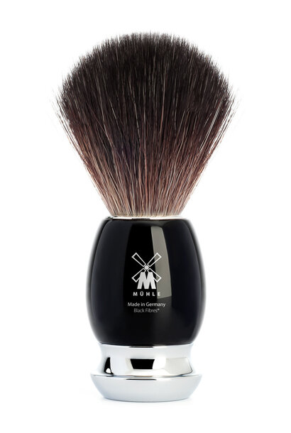Shaving brush synthetic hair - Black