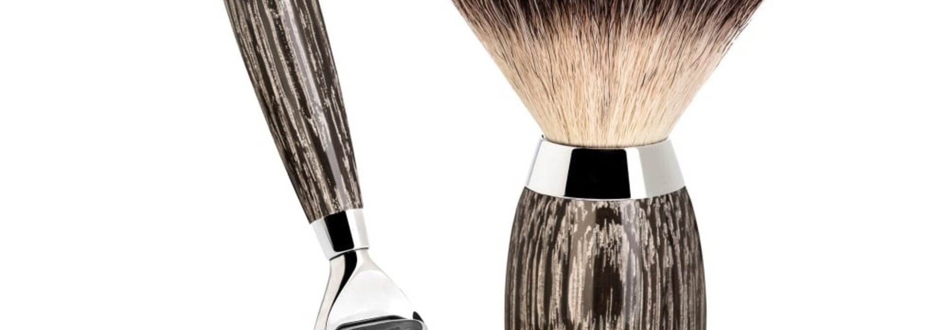 Fusion Rasierset synthetisch - Mooreiche - 23mm (L)