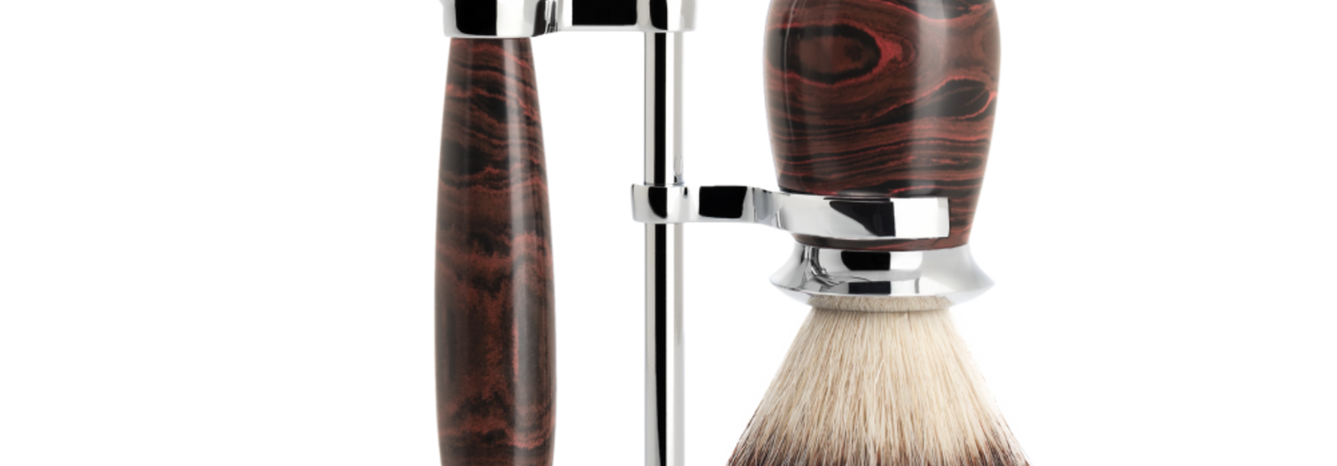 Mach3 Rasierset synthetisch - Ebonit-Kunstharz - 21mm (M)