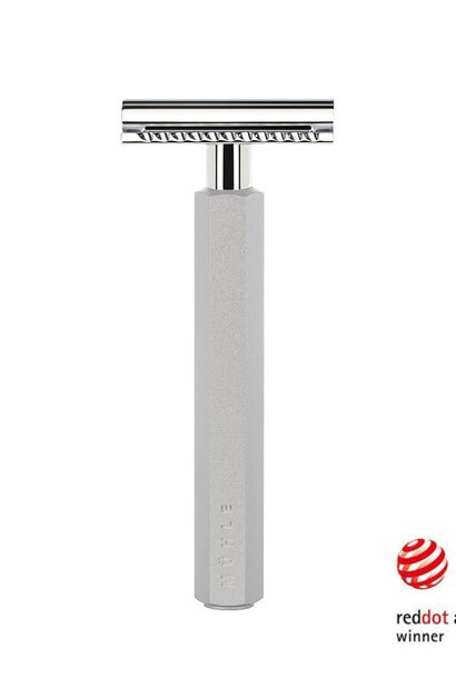 Safety razor closed comb - Silver grey