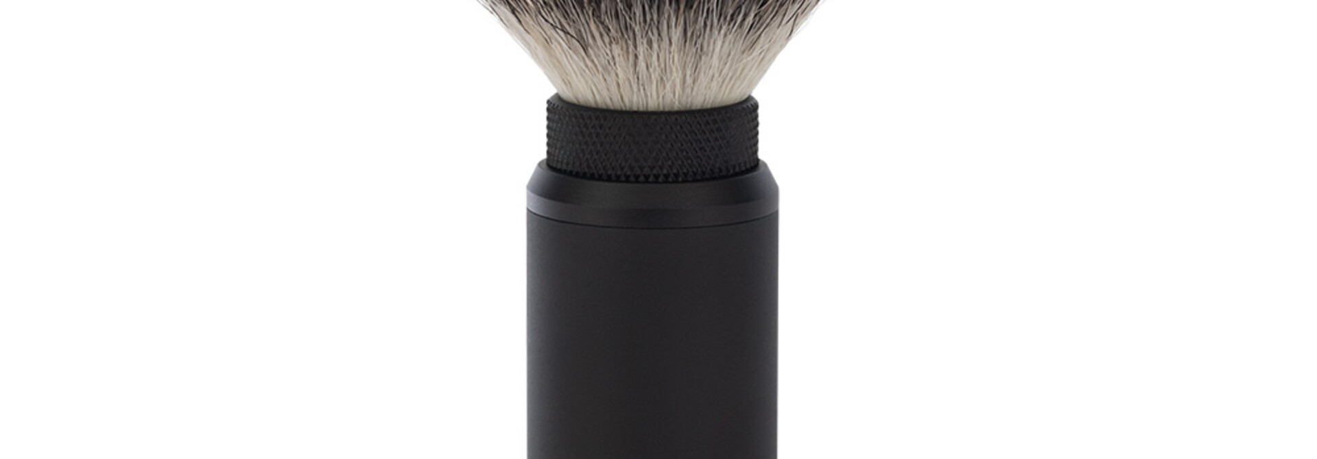 Silvertip Fibre® Reise-Rasierpinsel Schwarz