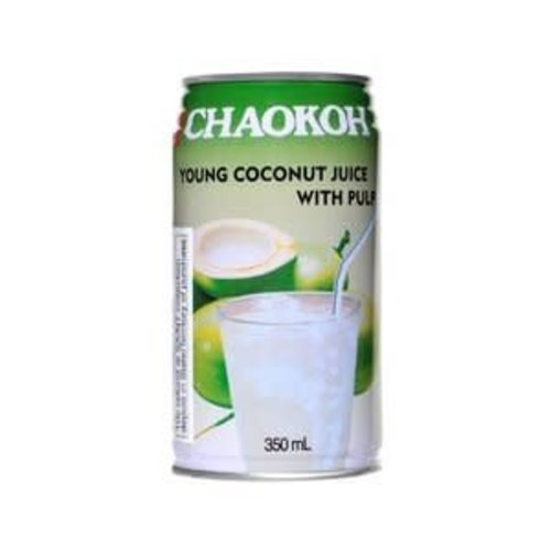 Chaokoh Young Coconut Juice with Pulp Drink 350ml