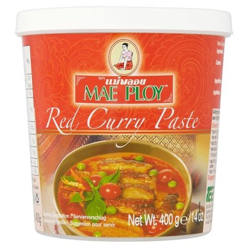 Mae Ploy Red Curry Paste 400g (MP)