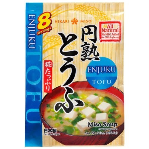 Hikari Enjyuku Miso Soup / Enjuku Tofu 150.4g (8 servings)