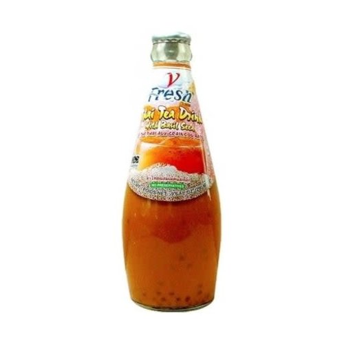 V Fresh Thai Tea Drink  with Basil Seed 290ml
